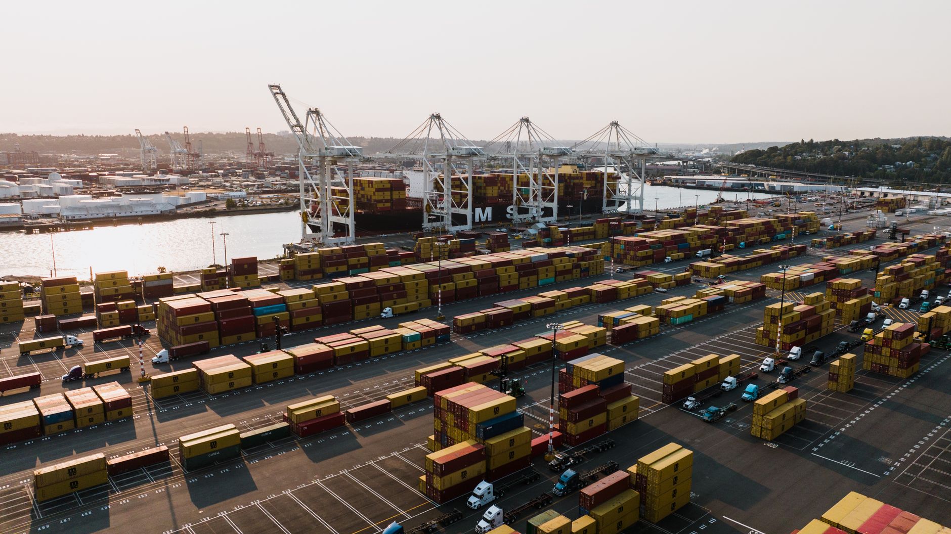 Port Houston container volumes fall 6% in July as import surge cools